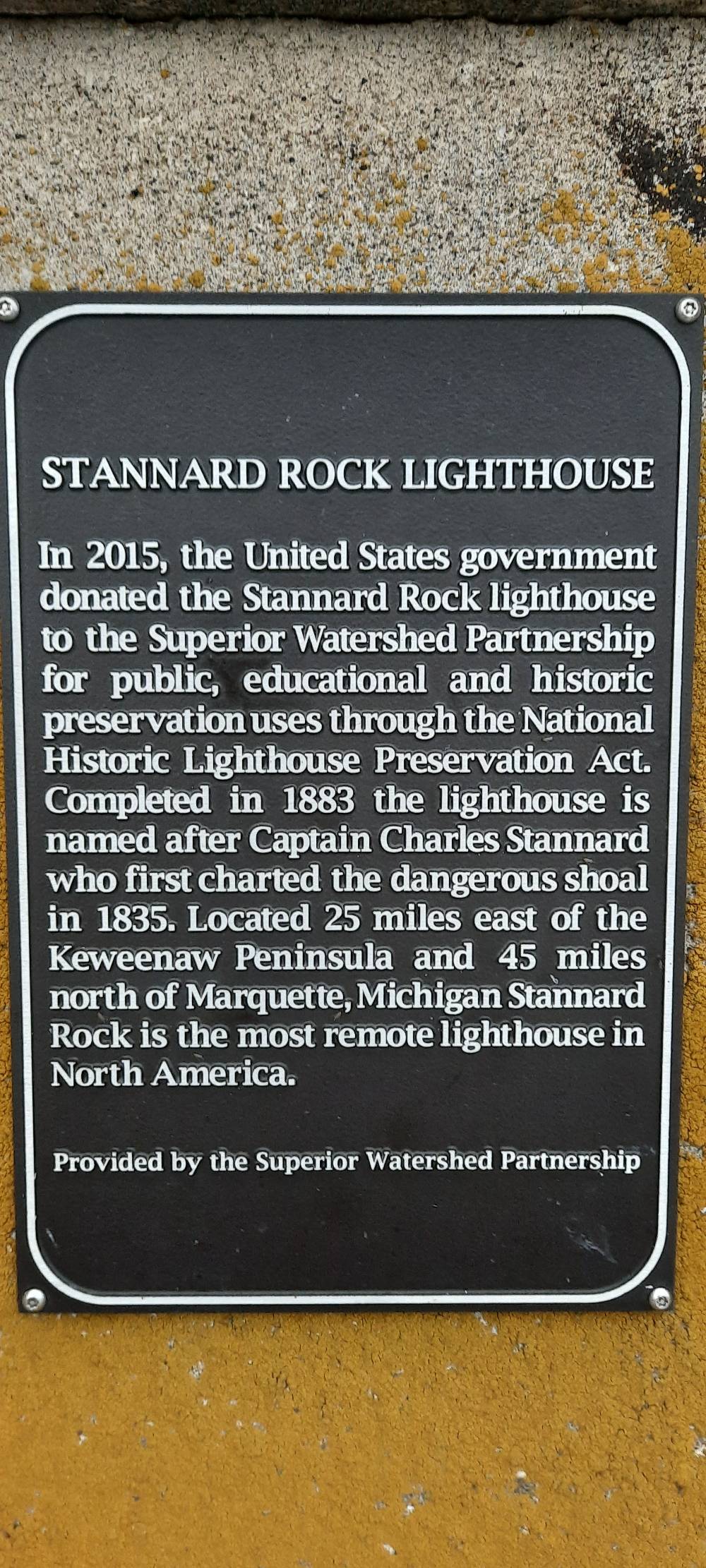 Standard Rock Lighthouse